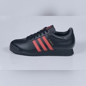 Adidas Samoa Men's Black and Red Shoes